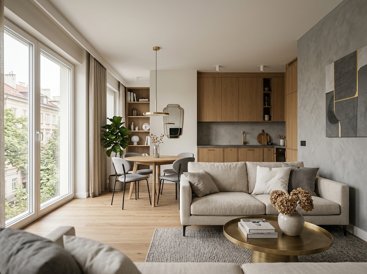 Apartament po remoncie generalnym, Mokotów